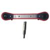 Refrigeration Ratchet Wrench 4 Different Sizes 1/4 X 3/16 Square X 3/8 X 5/16 Square Air Conditioning Ratcheting Service