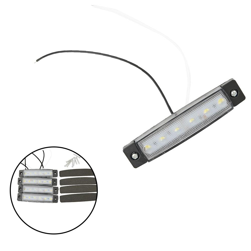 Trailers Bar Lights Superior Illumination 4pcs Marine Grade Large Cool
