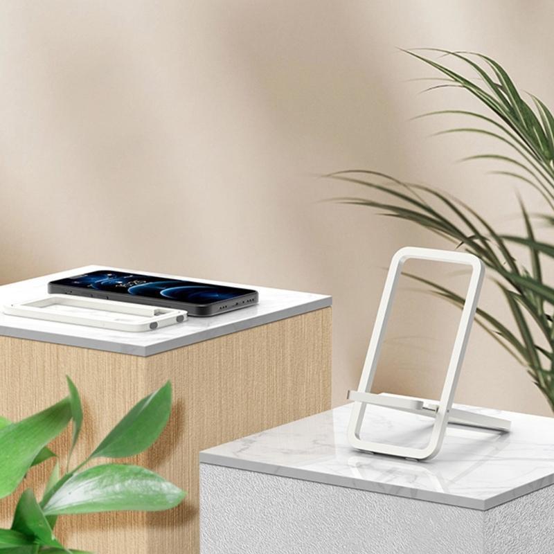 Small Foldable Phone Holder Adjustable Angles Mobile Stand Easy to Carry Universal Compatibility for All Smartphones