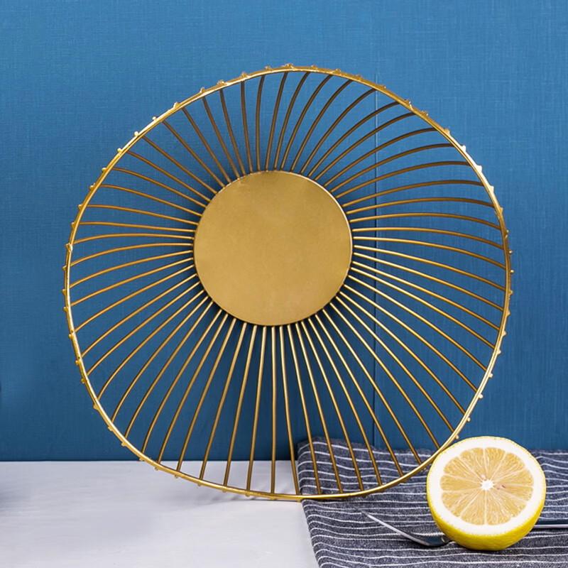 Корзина для фруктов в скандинавском стиле из кованого железа