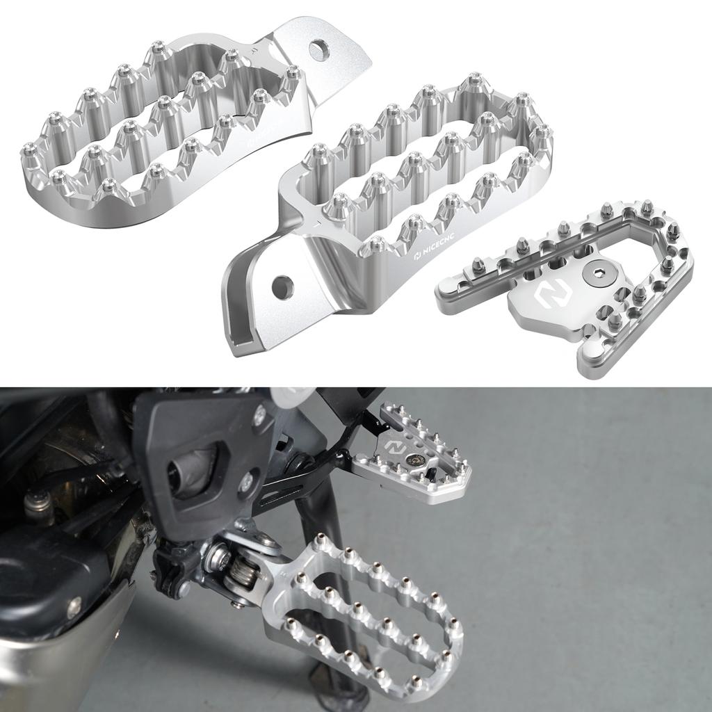 Motorcycle Large Footrests Footpeg/Brake Pedal Extension Tip for BMW R1250GS R1250 GS R 1250 GS 2019 2020 2021 2022 2023