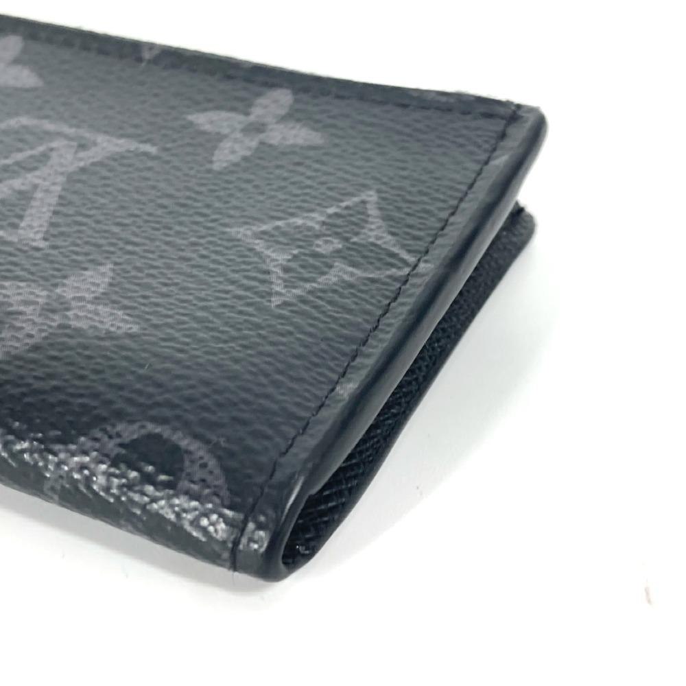 Louis Vuitton M63536 MonogramEclipse Portemone Jules Wallet Coin Case Coin Purse