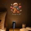 Adjustable Angle Projector Christmas Halloween Projector, 3/6/10 Festive Scenes, 5D Holographic Night Light Family Party Decoration Flexible Gooseneck