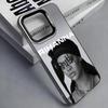 Singer R-Rihanna Phone Case For iPhone 17,16,15,14,13,12,11 Plus,Pro Max,Colored Silver Phone Case