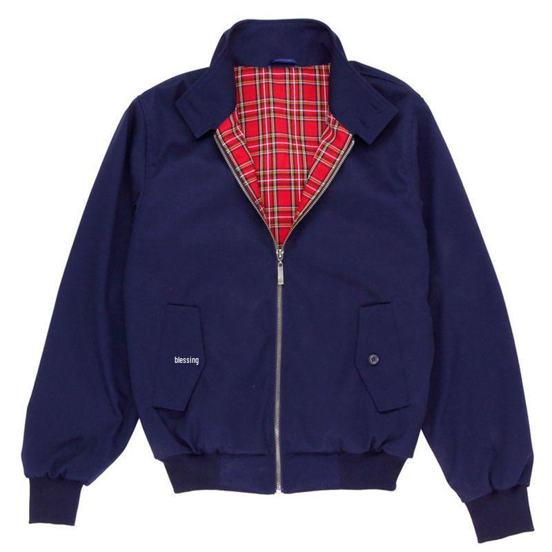 

Классическая американская ретро-панк куртка Harrington G9 Весна/Лето 2025 Small темно-синий