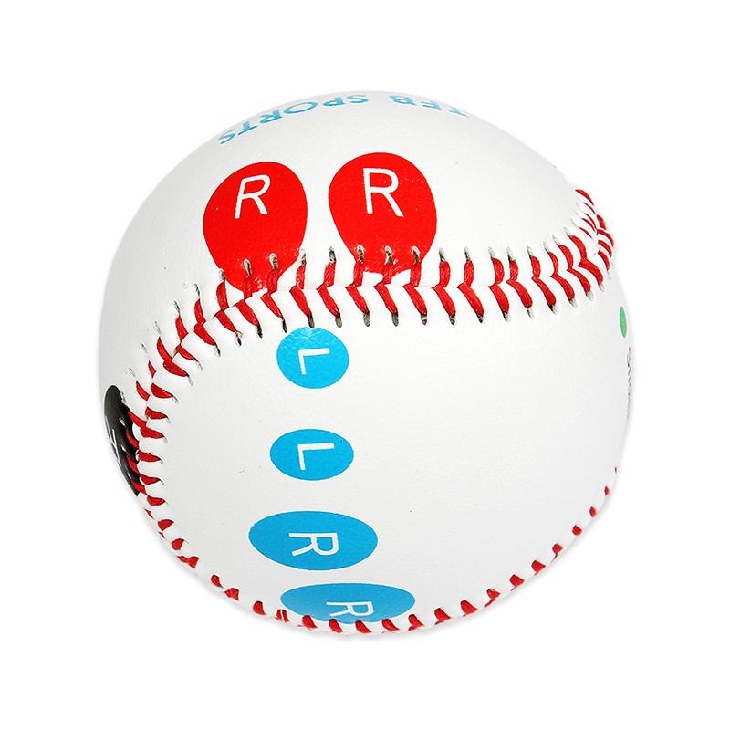 1Pc 9Inch Pitch Training Baseball With Finger Placement Markers Standard Baseball Pitching Trainer For Pitching Practice