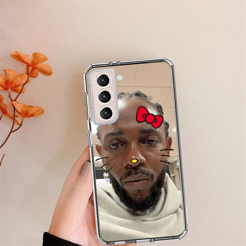 Kendrick Lamar Not Like Us Clear Phone Cases for Samsung S26 Ultra Galaxy S25 Edge S24 S23 FE S21 Plus S20 S22 S10 Cover Pattern