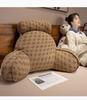 Soft Large Backrest Pillow: Washable Lumbar Support for Bed, Sofa, Dorm, and Pregnant Women