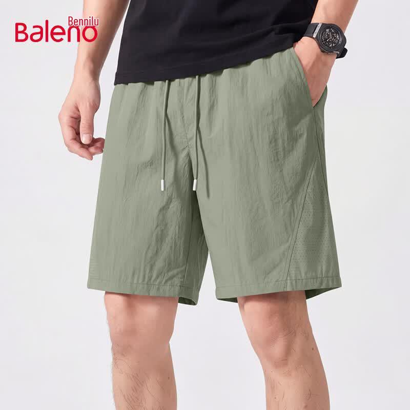 Baleno Men s Summer Perforated Breathable Casual Shorts M