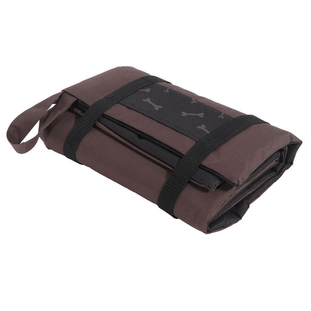 Portable Pet Mat Waterproof Warm Foldable Washable Outdoor Dog Sleeping Pad for Camping Travel