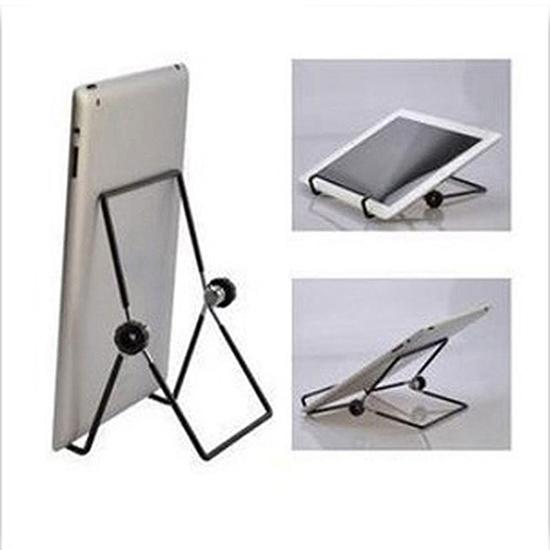 Supporto universale pieghevole portatile regolabile in metallo per telefono Tablet PC