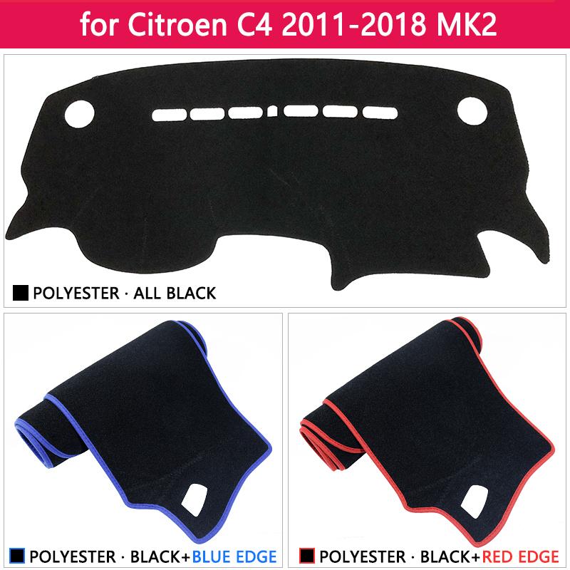 for Citroen C4 Lounge MK2 2011 2012 2013 2014 2015 2016 2017 2018 Mat Dashboard Cover Pad Sunshade Dashmat Accessories Coupe