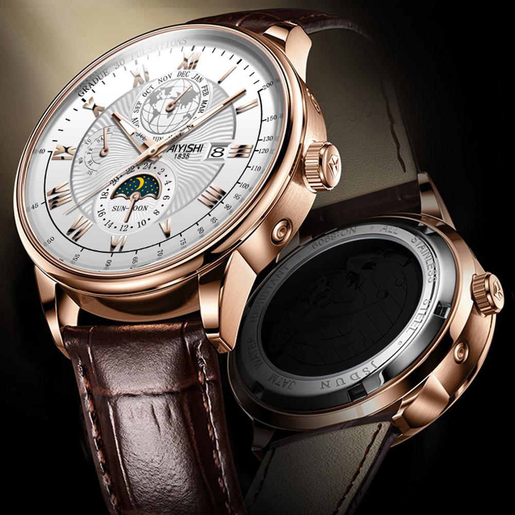 Ultra Slim-Quartz Wristwatches For Men's Classic Round Dial Quartz-Business Watch Waterproof Casual Quartzs Clock Watch For Male