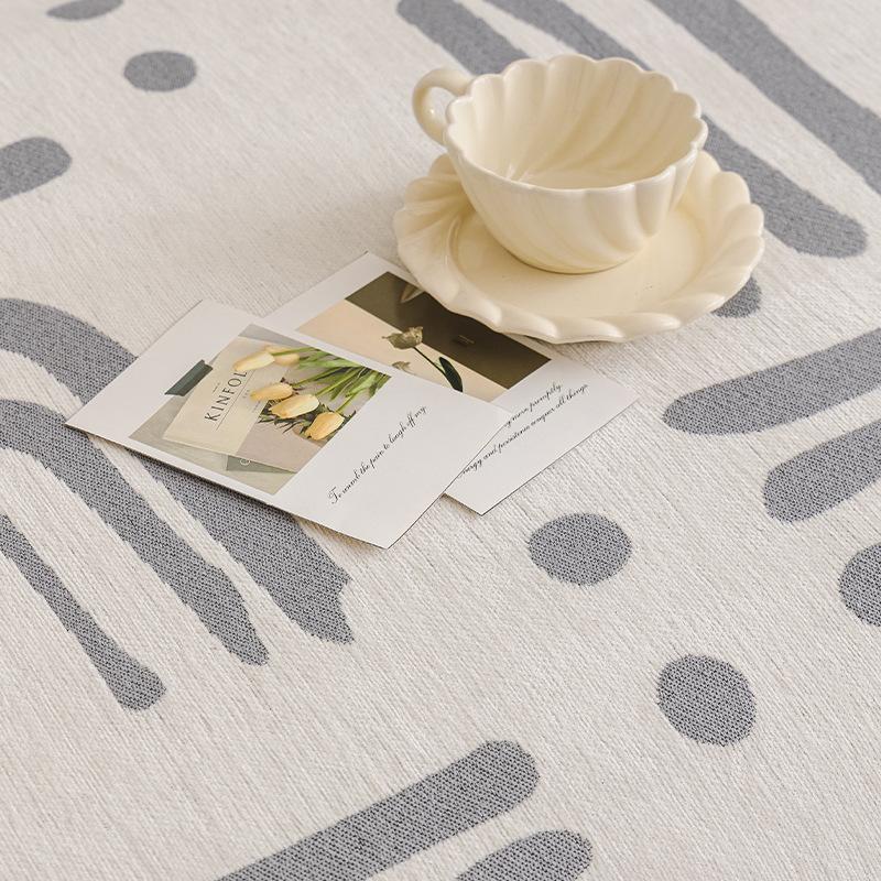 Geometry Bohemia Couch Cloth All-purpose Modern Sofa Cover Cloth Double-sided Anti-cat Scratching Sofa Bed Slipcover Blankets