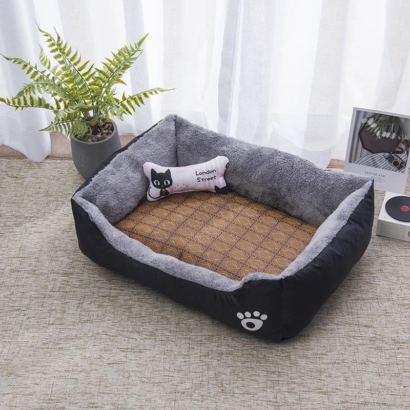 Dog Bed Medium Size Dogs - Washable Small Medium Dog Cat Bed Waterproof, Comfort Cats Couch Sofa Pets Bed with Nonskid Bottom
