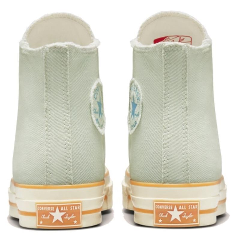 Converse 1970s Chuck Taylor All Star Simple & Comfortable High Top Espadrilles Unisex Light Green