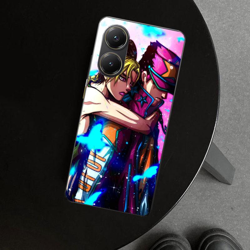 JoJo's Bizarre Adventure Jolyne Cujoh Phone Case Cover for Xiaomi Poco X6 X5 X7 Pro F7 Ultra Redmi 15C 15 13C 13 12C 12 10C 10 1