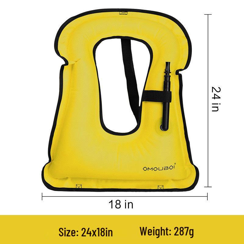 Adult & Children's Quick Inflatable Buoyancy Vests for Surfing, Rafting & Swimming