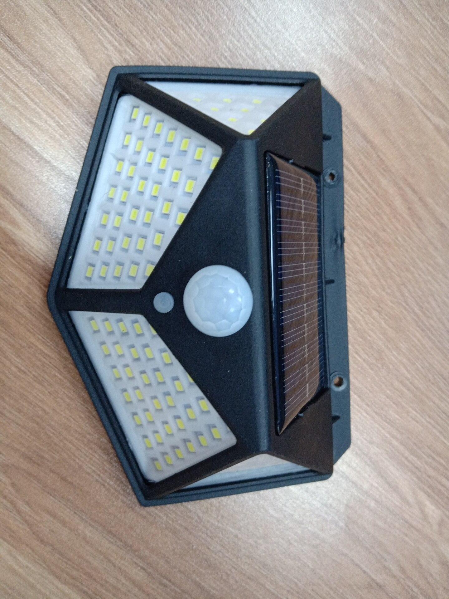 

Powerful 100 LED Solar Power Wall Light Motion Sensor Waterproof Outdoor Garden Courtyard Lamp Street Wall Lamp