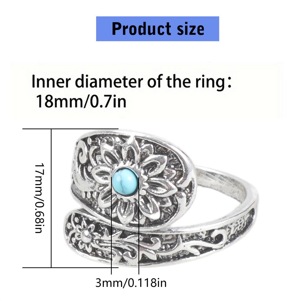 Adjustable Moonstone Ring Elegant Design With Openable Shank For Daily Wear And Special Occasions Alloy Jewelry