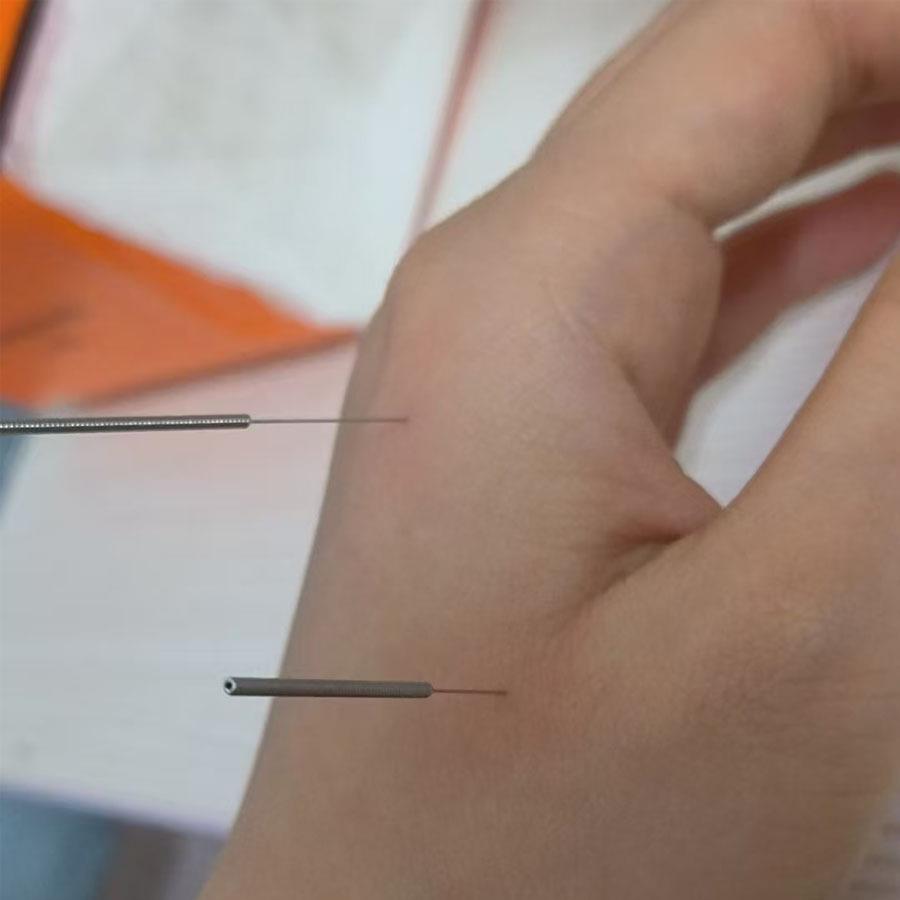 Acupuncture Practice Skin Simulation Kit: Beginner Needling Set with Practice Hand for TCM Students