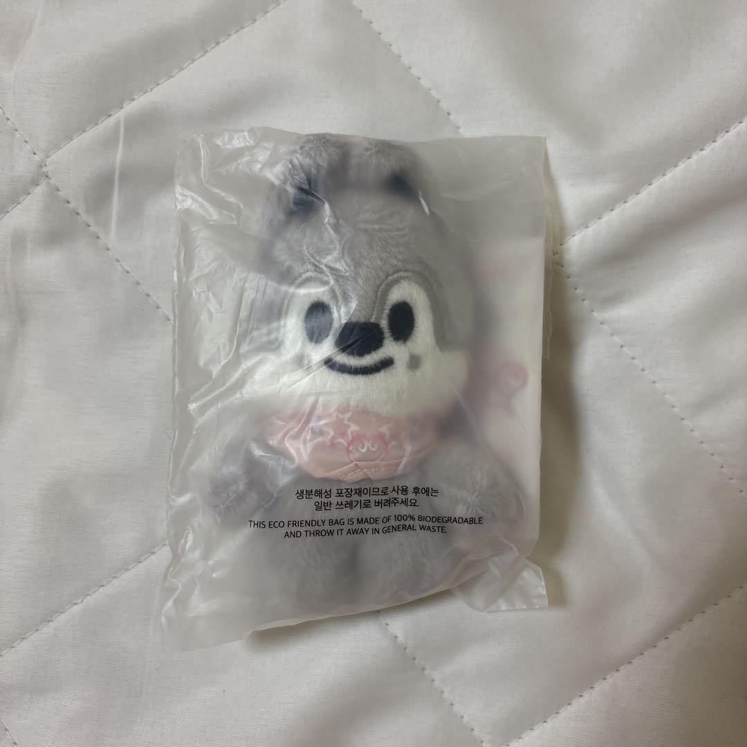 

[Б/У] straykids Бан Чан 5 CLOCK 10 см Плюшевая игрушка Волк Чан