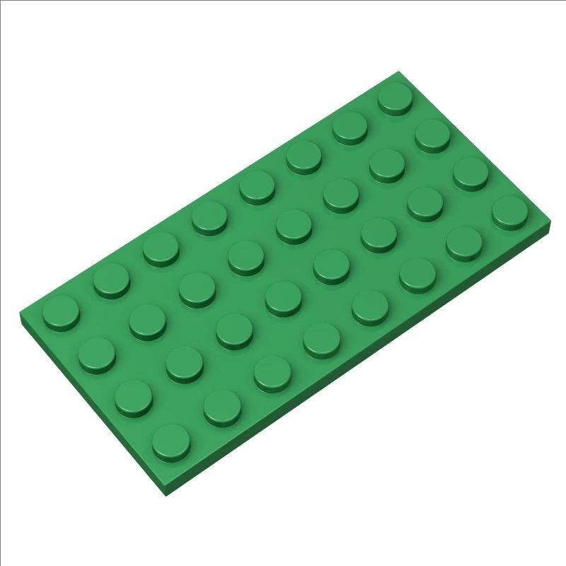 50g/12KS 3035 Tenké cihličky 4x8 Bodů Stavebnice Moc Kompatibilní s Cihličkami DIY Dětská Hračka Sestavení