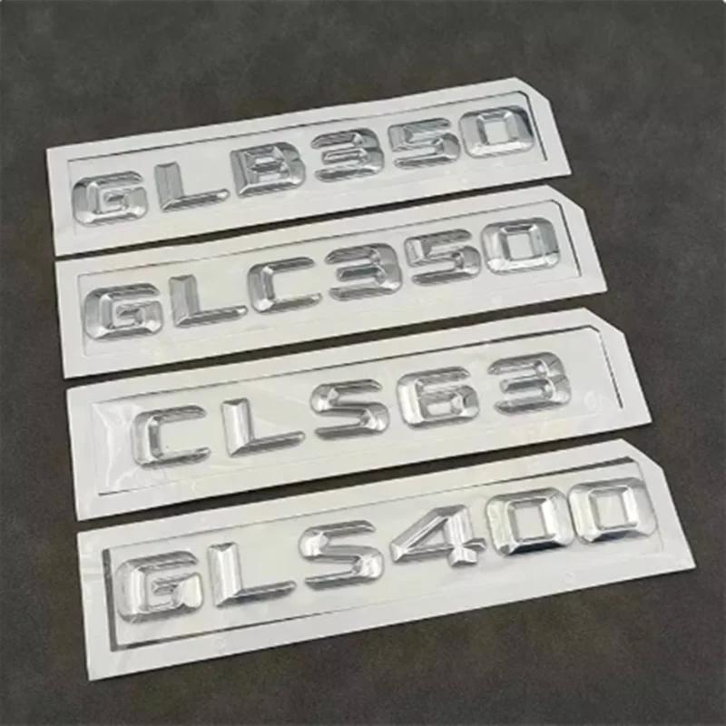 

Car Trunk Letters Stickers Emblem ABS For Mercedes-Benz X247 X253 X167 W218 W219 GLB GLC GLS CLS 63 300 350 400 450 Accessories GLB35