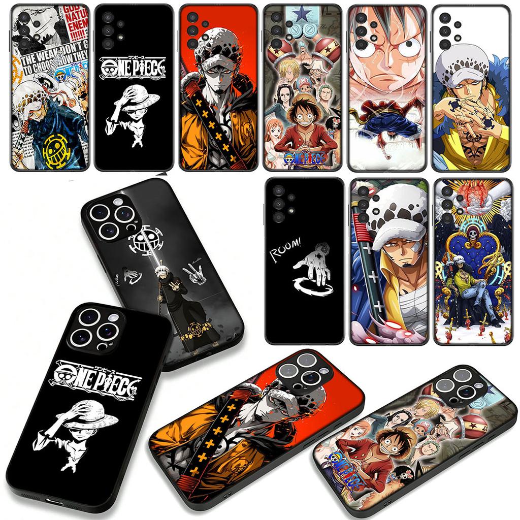 Phone Cover Trafalgar D Water Law Luffy One Piece for Apple iPhone 16 15 14 Plus 13 12 Mini 17 Pro Max + ProMax 16E Air 15+ Case