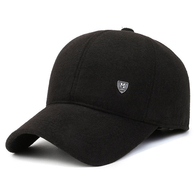 Baseball M Letter Cap Outdoor Walking Thickening Breathable Sun Gift Protection
