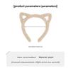 1 Plush Cat Ear Headband with Cute and Girlish Style, Perfect for Daily Use, Cute and Eye-catching