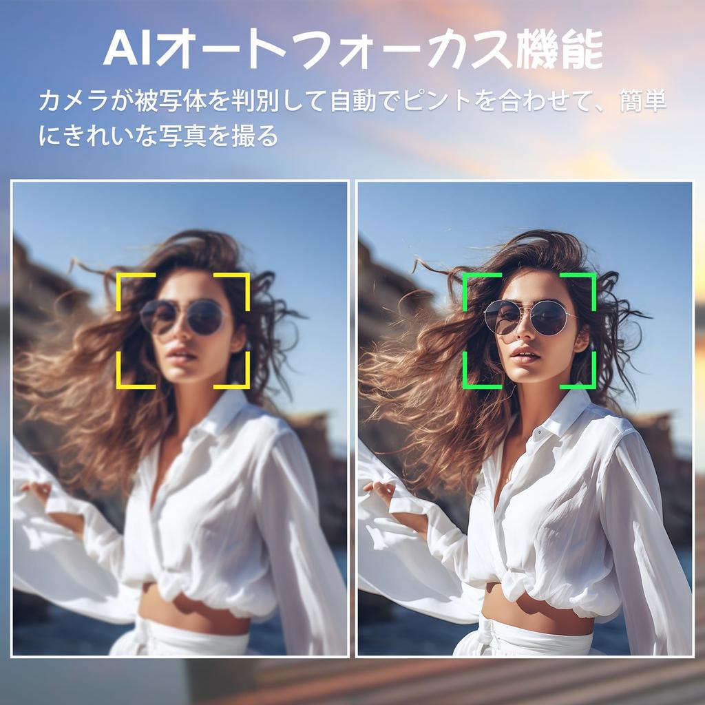 Fotocamera Digitale 4K con 48MP Zoom Digitale 16x Selfie Continuo Leggera e Perfetta per la Scuola e questa Fotocamera Compatta è un Ottimo Nuovo o