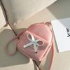Cute Women Mini Backpack Fashion Shoulder Bag Sweet Big Bow-knot Backpack  Travelling