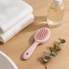 Detangling Hairbrush for and Dry Hair - Portable Shower Hair Brush with Flexible Tines - Smoothing Hair Comb