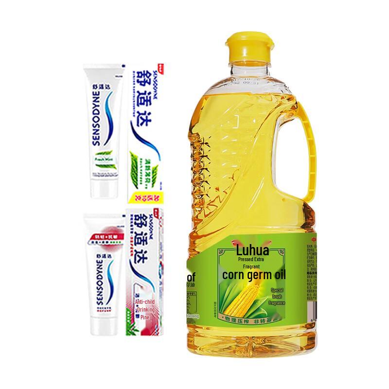 

Sensodyne Toothpaste & Corn Oil Bundle