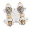 Silver+Golden Floating Tremolo Stopper Metal Material Brass Arming Adjuster  For Electric Guitar