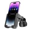 Motorcycle Phone Mount, One Hand Operation Bike Phone Mount, ATV Bicycles Scooters Cellphone Holder Clip