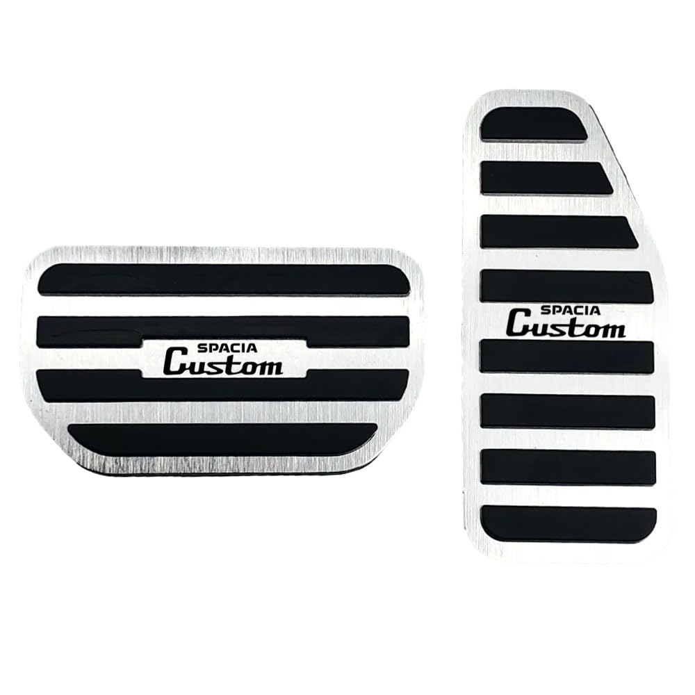 

KOKATO Suzuki Spacia Custom MK54S MK94S Aluminum Pedal Cover, Brake Pedal, No Tools Required, серебряный