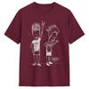 Beavis and ButtHead Head Bang Sketch TShirt for Men  Funny Pure Cotton Tees O Neck Short Sleeve T Shirts New Arrival Tops