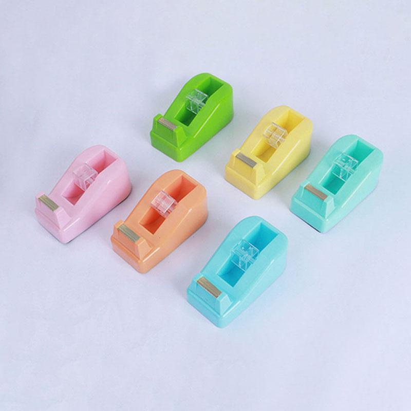 1PC Small Tape Base, Creative Scotch Tape Machine Tape Cutter Stationery Office Supplies