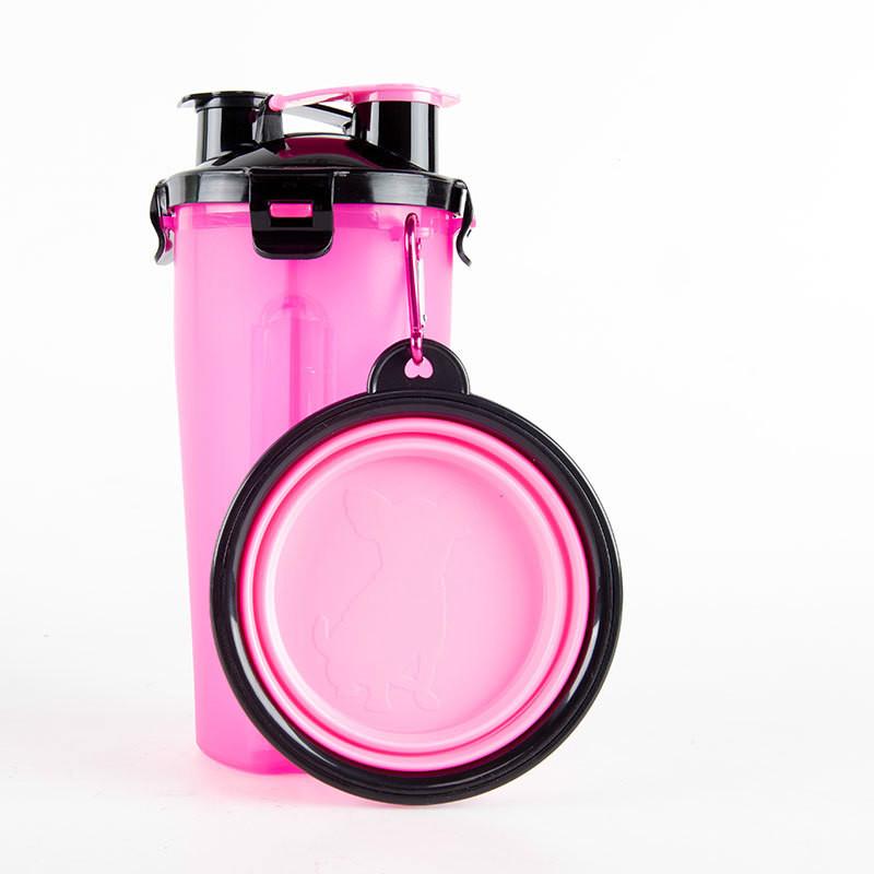 Buy Pet Water Food Cup Portable Dog Food Storage Bucket Dog Water Cup