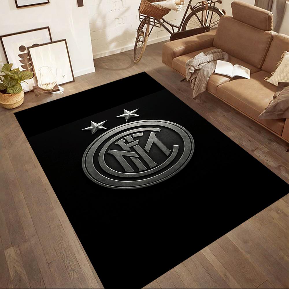 Inter Milan Carpet Suitable For Bedrooms Dormitory Decorate Room Dining Room Antislip Rug Office Home Decor Perfect Birthdaychristmas Gift Idea