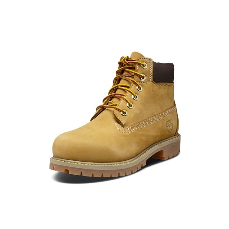 Timberland Women's 6 Inch Premium Waterproof Boot Wheat Nubuck 12909W1