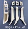 Kohlefaser Innen Griff für F10 F11 F18 BMW 5er Serie Armlehne Zug Zierleiste Abdeckung 7 Teile Set 51417225875 51417261933 51417225879