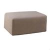 High Stretch Ottoman Thick Furniture Rectangle Footrest Cover Machine Washable Storage