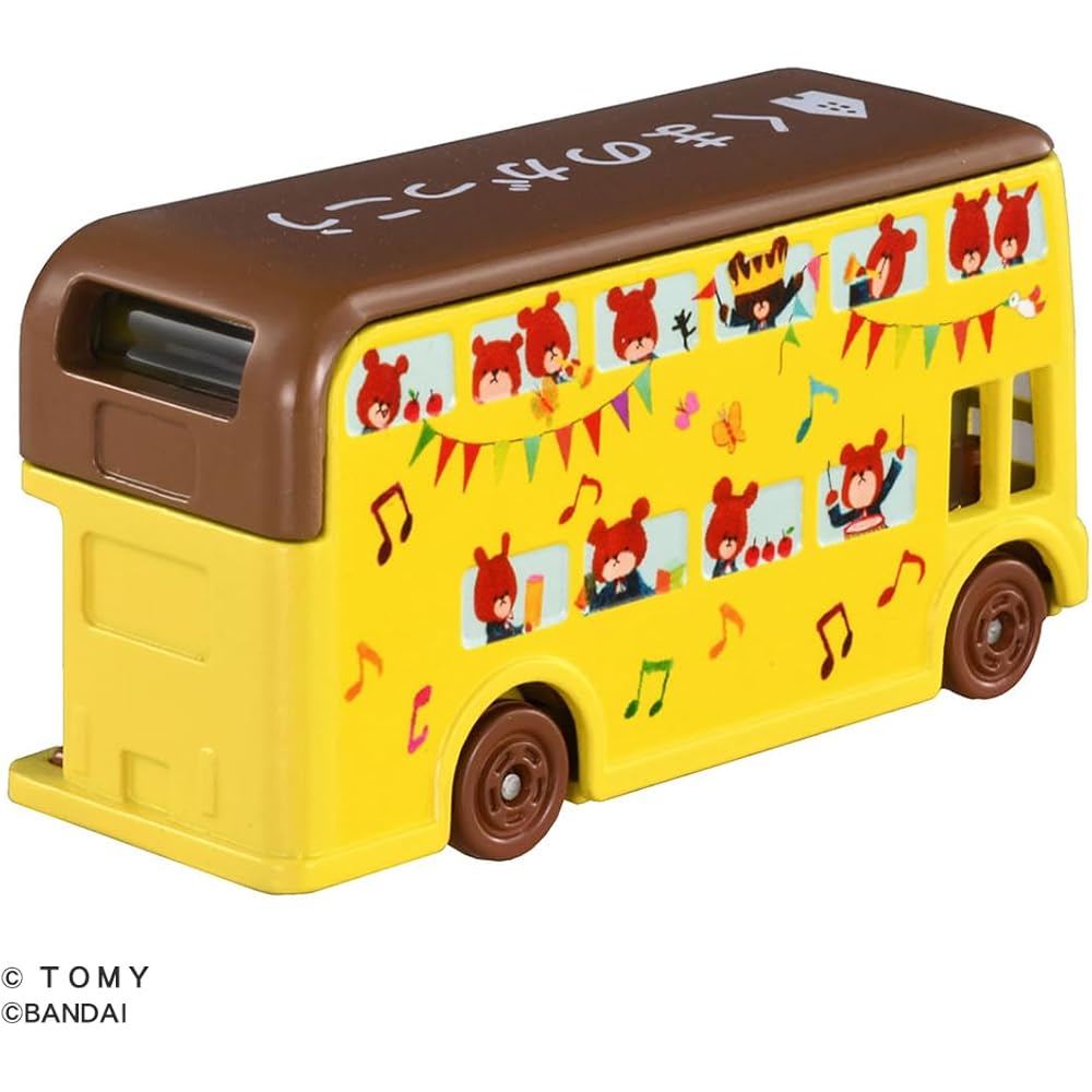 Takara Tomy Tomica Dream Tomica Jackie Bear Mini Car Toy for Ages 3 and Up