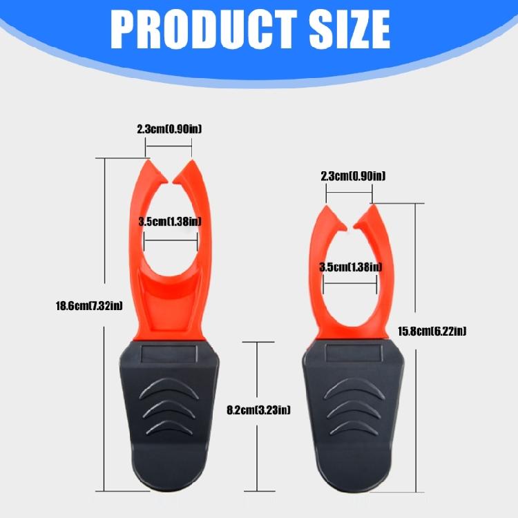 2pcs Fishing Bucket Rod Holder Features Soft Rubber Cushions Easyly Attachment Without Tool Durability Support