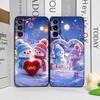 Christmas Winter Cute Snowman Couple Phone Case for Honor Huawei 200 Lite 100 400 PRO 80 90 X9 Magic 7 6 Lite 5 Pro Soft Covers