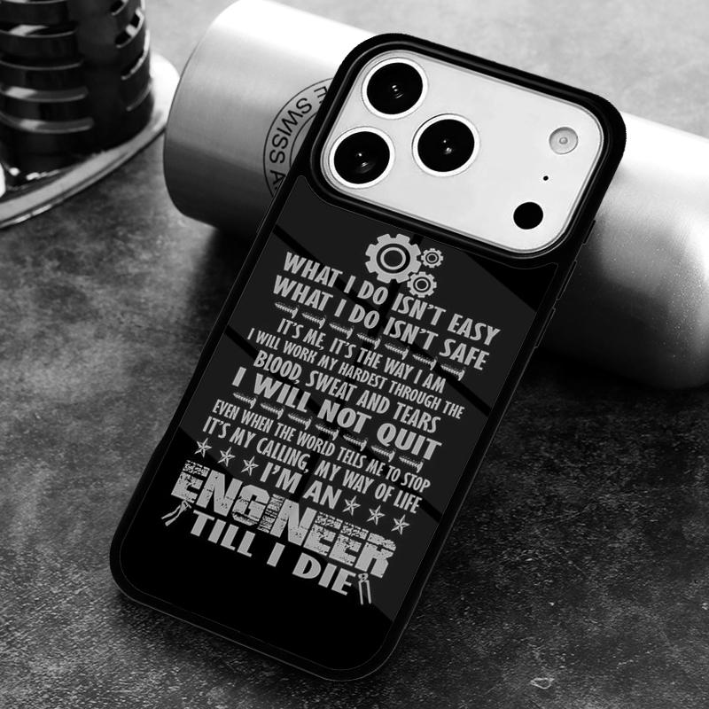 I M An Engineer I M Good At Maths Phone Case for iPhone 17 16 15 Pro Max Air 14 13 12 11 Plus Shockproof Cover
