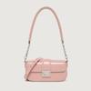 Small bag 2024 new model, high-end niche harmonica chain small square bag, baguette underarm bag, women's shoulder and crossbody bag
